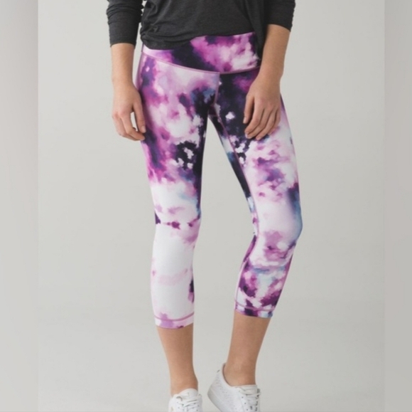 Lululemon Soulcycle Blooming Pixie Crop Leggings - Picture 2 of 8